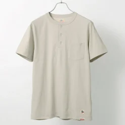 FELCO T-Shirts^/ Pocket Henley Neck T-shirt