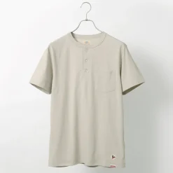 FELCO T-Shirts^/ Pocket Henley Neck T-shirt