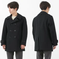 FIDELITY Coats^/ 23oz Melton Peacoat black