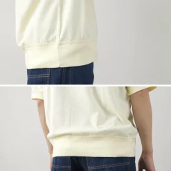 FILMELANGE T-Shirts^/ Elmer Extra Mini-piled Short Sleeved Sweat Tee