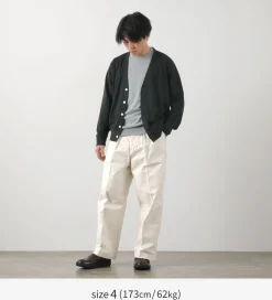 FILMELANGE Cardigans^/ Elton Extra Mini-piled Cardigan black