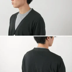 FILMELANGE Cardigans^/ Elton Extra Mini-piled Cardigan black