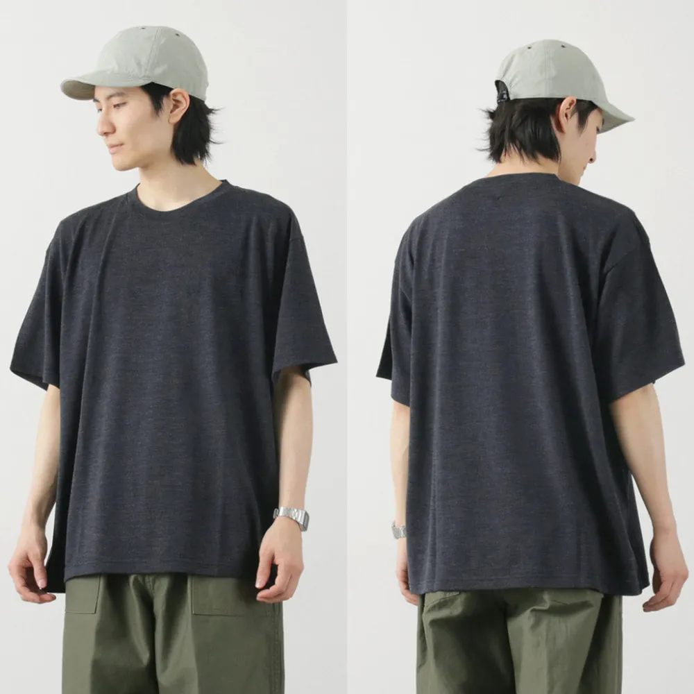 FILMELANGE T-Shirts^/ Wolve New Zealand Merino Jersey Box T-Shirt