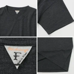 FILMELANGE T-Shirts^/ Wolve New Zealand Merino Jersey Box T-Shirt