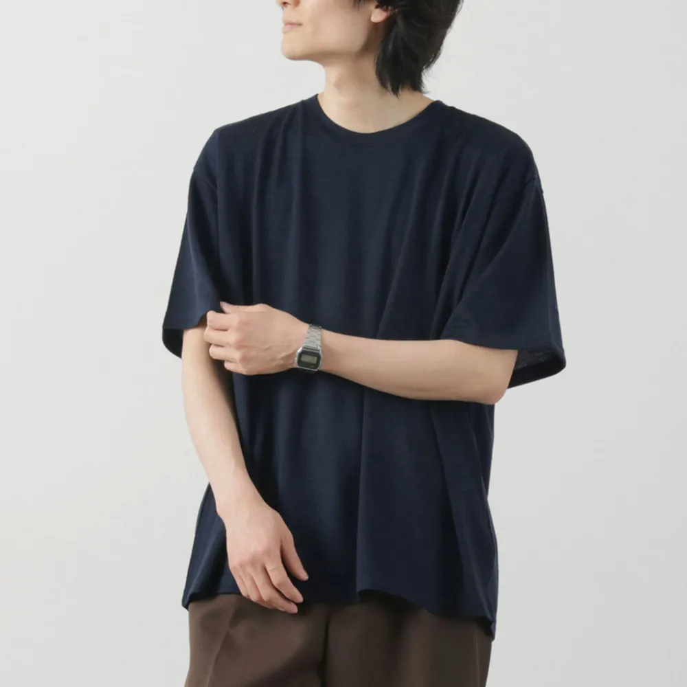FILMELANGE T-Shirts^/ Wolve New Zealand Merino Jersey Box T-Shirt