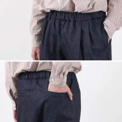 FLISTFIA Jeans^/ Denim Wide Tuck Trousers