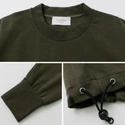 FLISTFIA T-Shirts^/ Long Sleeve Drawcord Pullover