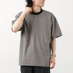FLISTFIA T-Shirts^/ Loose fit Striped crew neck T-shirt
