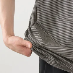 FLISTFIA T-Shirts^/ Loose fit Striped crew neck T-shirt