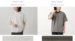 FLISTFIA T-Shirts^/ Loose fit Striped crew neck T-shirt