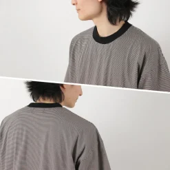 FLISTFIA T-Shirts^/ Loose fit Striped crew neck T-shirt