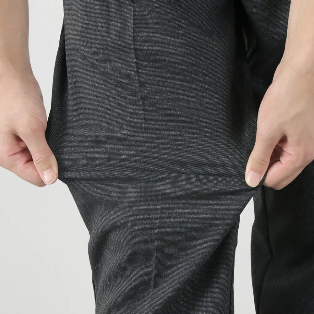FLISTFIA Trousers^/ Wool-like Tuck Wide Trouesrs