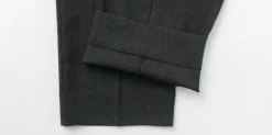 FLISTFIA Trousers^/ Wool-like Tuck Wide Trouesrs
