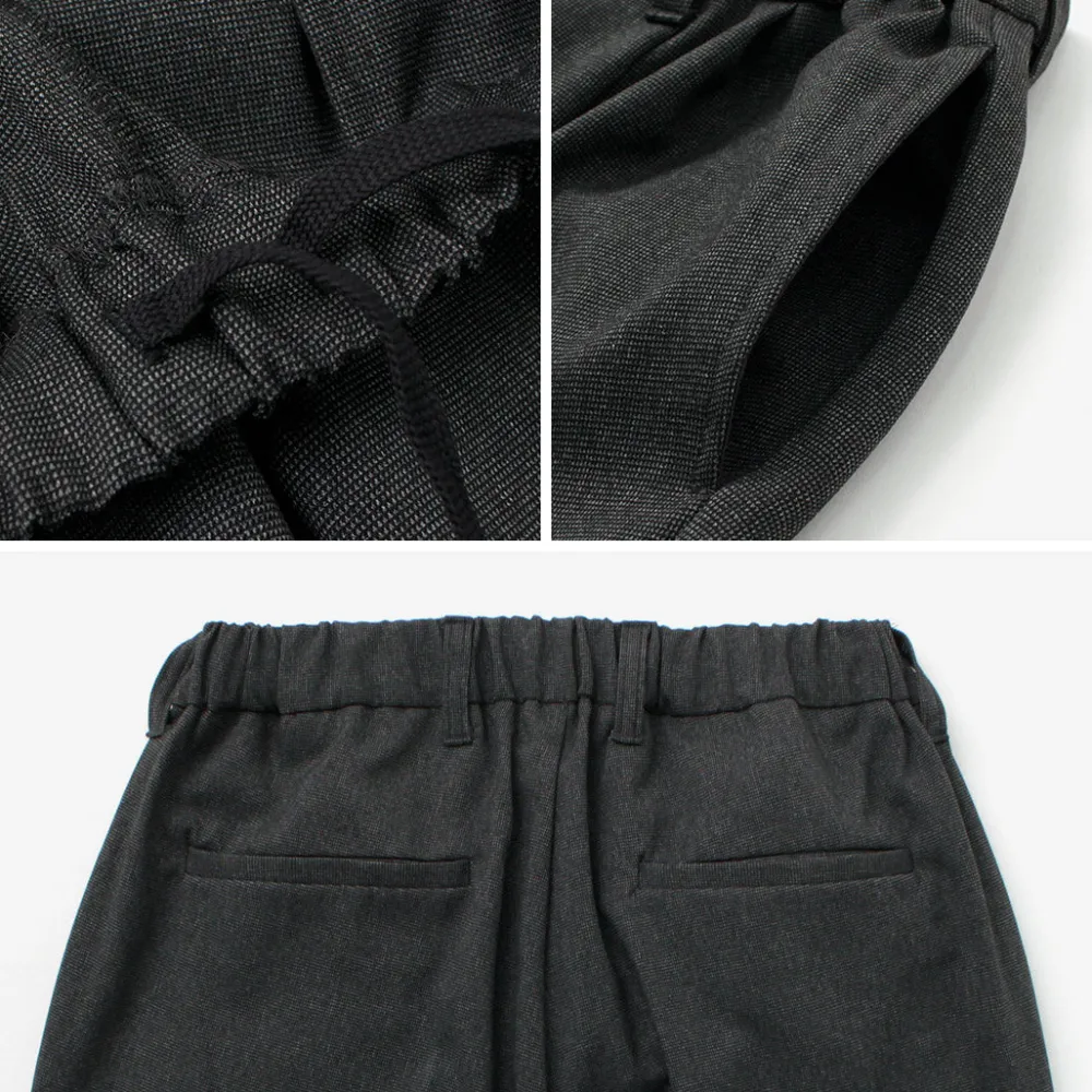FLISTFIA Trousers^/ Wool-like Tuck Wide Trouesrs