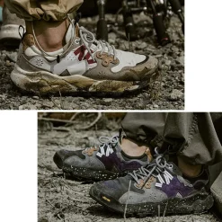 FLOWER MOUNTAIN Sneakers^/ NANGA Collaboration Yamano3