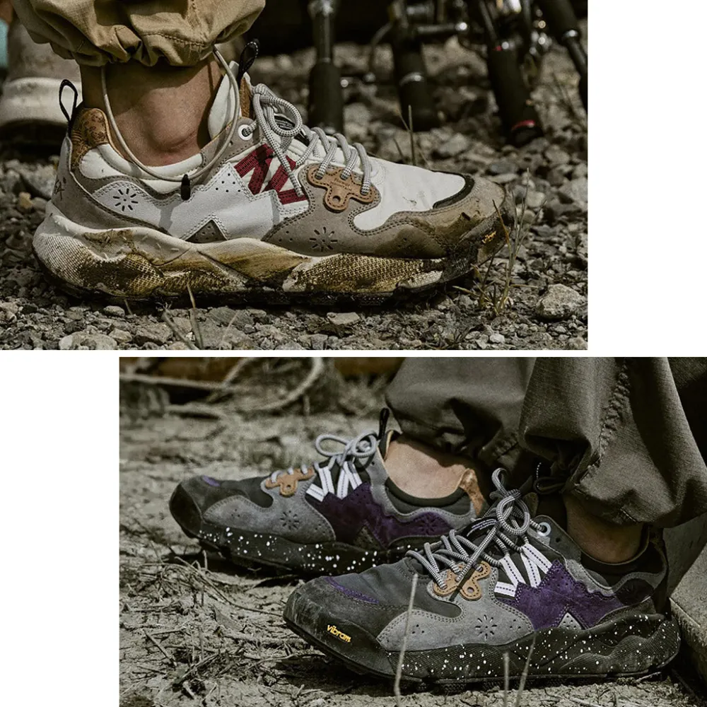 FLOWER MOUNTAIN Sneakers^/ NANGA Collaboration Yamano3
