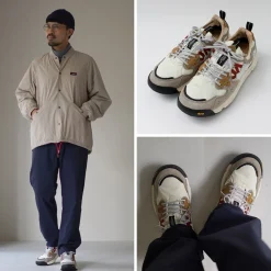FLOWER MOUNTAIN Sneakers^/ NANGA Collaboration Yamano3