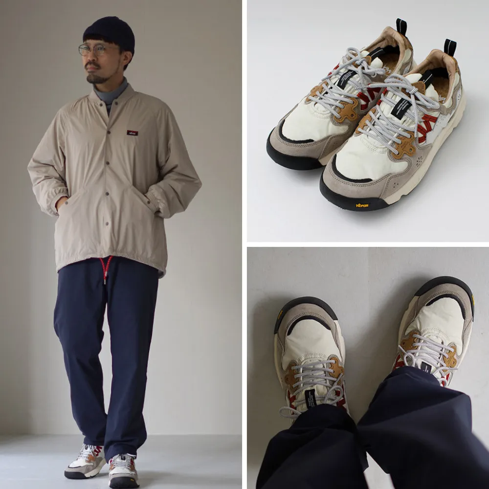 FLOWER MOUNTAIN Sneakers^/ NANGA Collaboration Yamano3