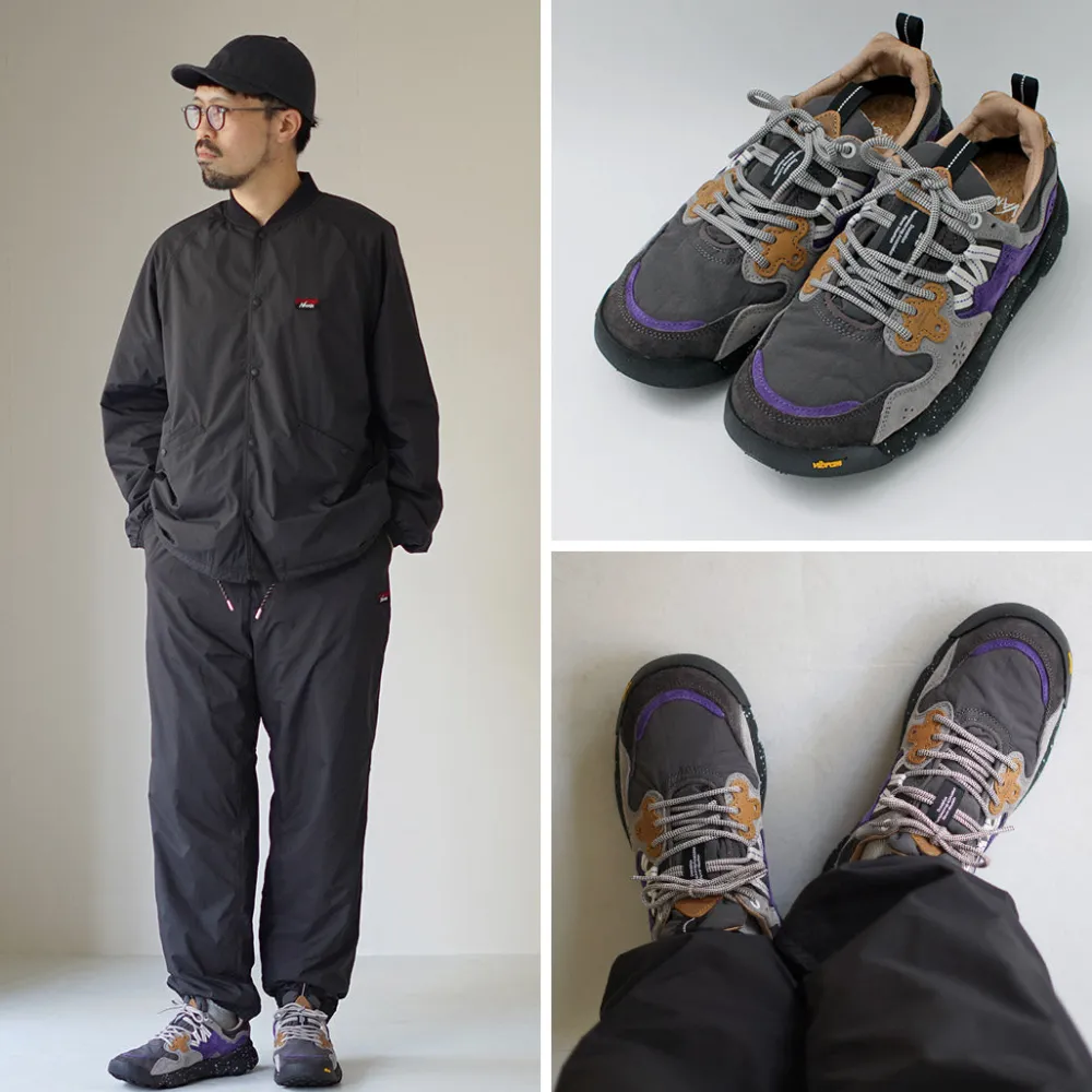 FLOWER MOUNTAIN Sneakers^/ NANGA Collaboration Yamano3