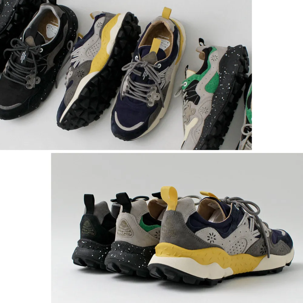 FLOWER MOUNTAIN Sneakers^/ Yamano Three Pig Suede and Nylon Sneakers