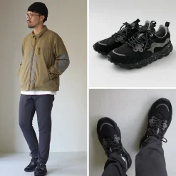 FLOWER MOUNTAIN Sneakers^/ Yamano Three Pig Suede and Nylon Sneakers