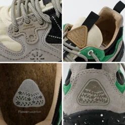 FLOWER MOUNTAIN Sneakers^/ Yamano Three Pig Suede and Nylon Sneakers