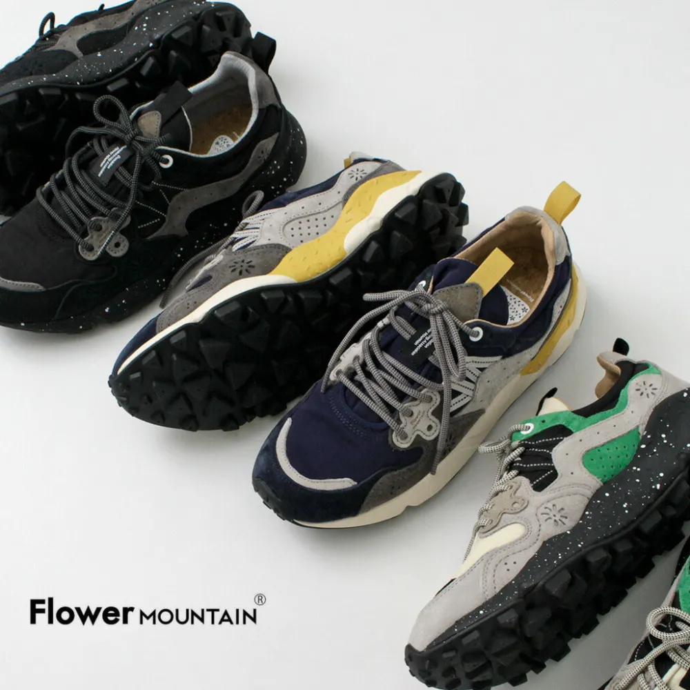 FLOWER MOUNTAIN Sneakers^/ Yamano Three Pig Suede and Nylon Sneakers