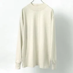 FNOR T-Shirts^/ Mock Neck Long Sleeve T-Shirt