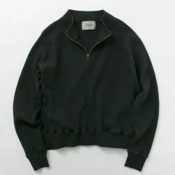 FNOR Sweatshirts^/ Open-Ended Waffle Half-Zip Pullover