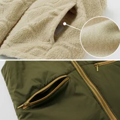FNOR Vests^/ Quilted Sheepskin Boa MIL Vest