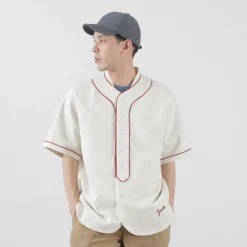 FOB FACTORY Shirts^/ F3490 Baseball Shirt