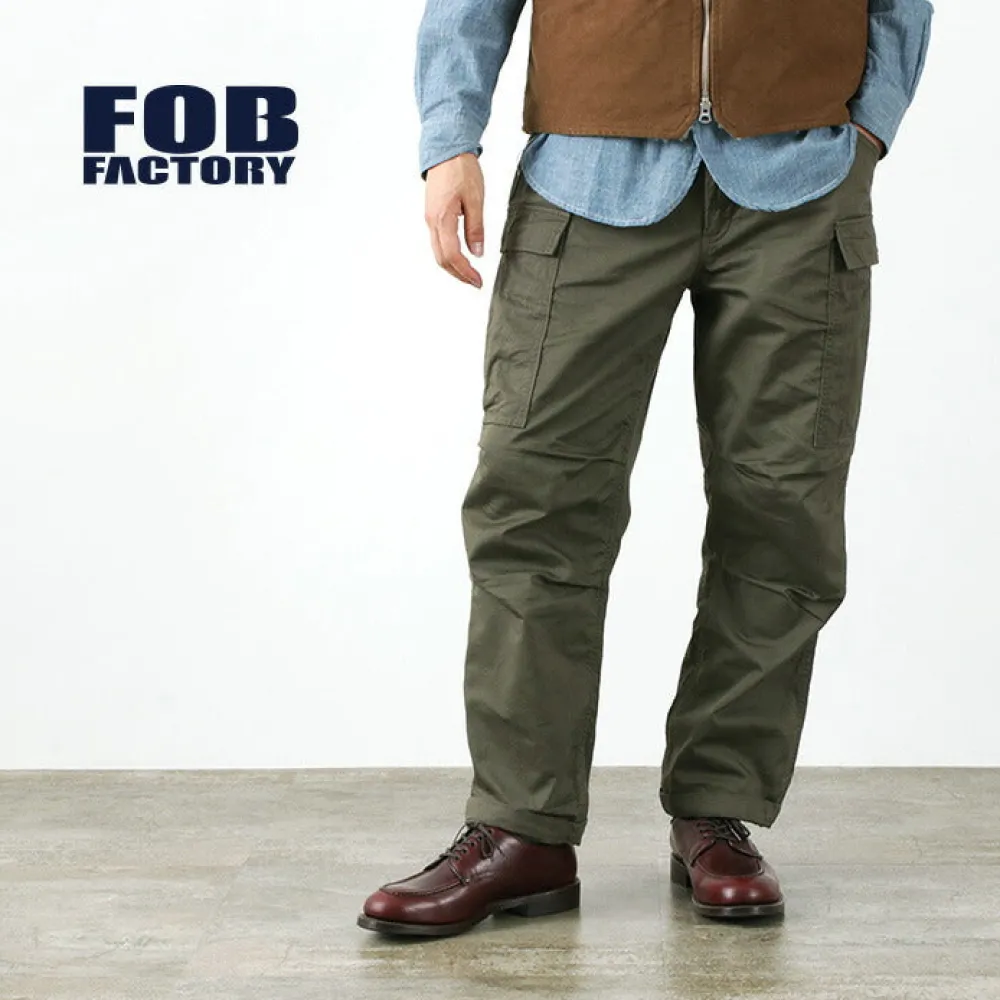 FOB FACTORY Trousers^/ F0503 cargo trousers olive
