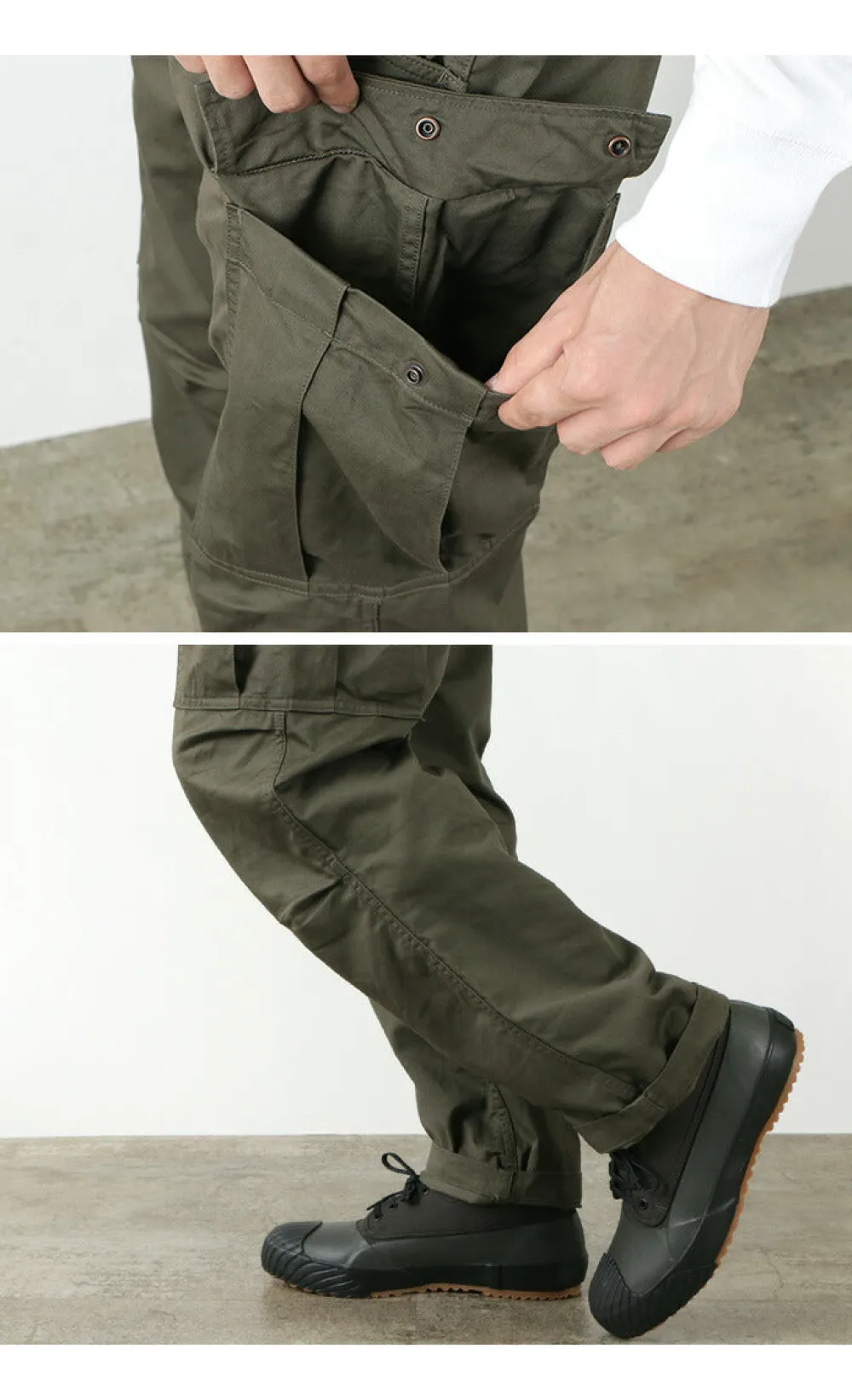 FOB FACTORY Trousers^/ F0503 cargo trousers olive