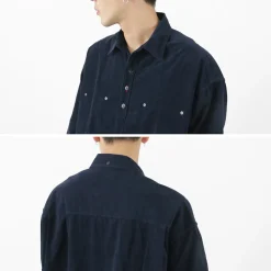 FOB FACTORY Shirts^/ F3482 CORDUROY BALL SHIRT