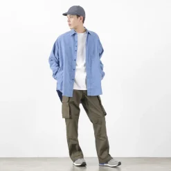 FOB FACTORY Shirts^/ F3482 CORDUROY BALL SHIRT