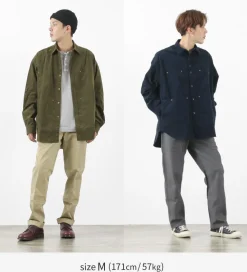 FOB FACTORY Shirts^/ F3482 CORDUROY BALL SHIRT