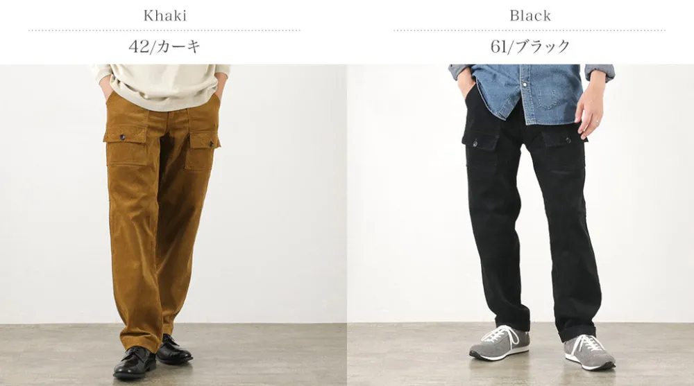 FOB FACTORY Work Pants & Chinos^/ F0523 Corduroy bush pants