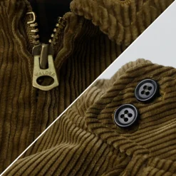 FOB FACTORY Jackets^/ F2429 Corduroy Harrington jacket