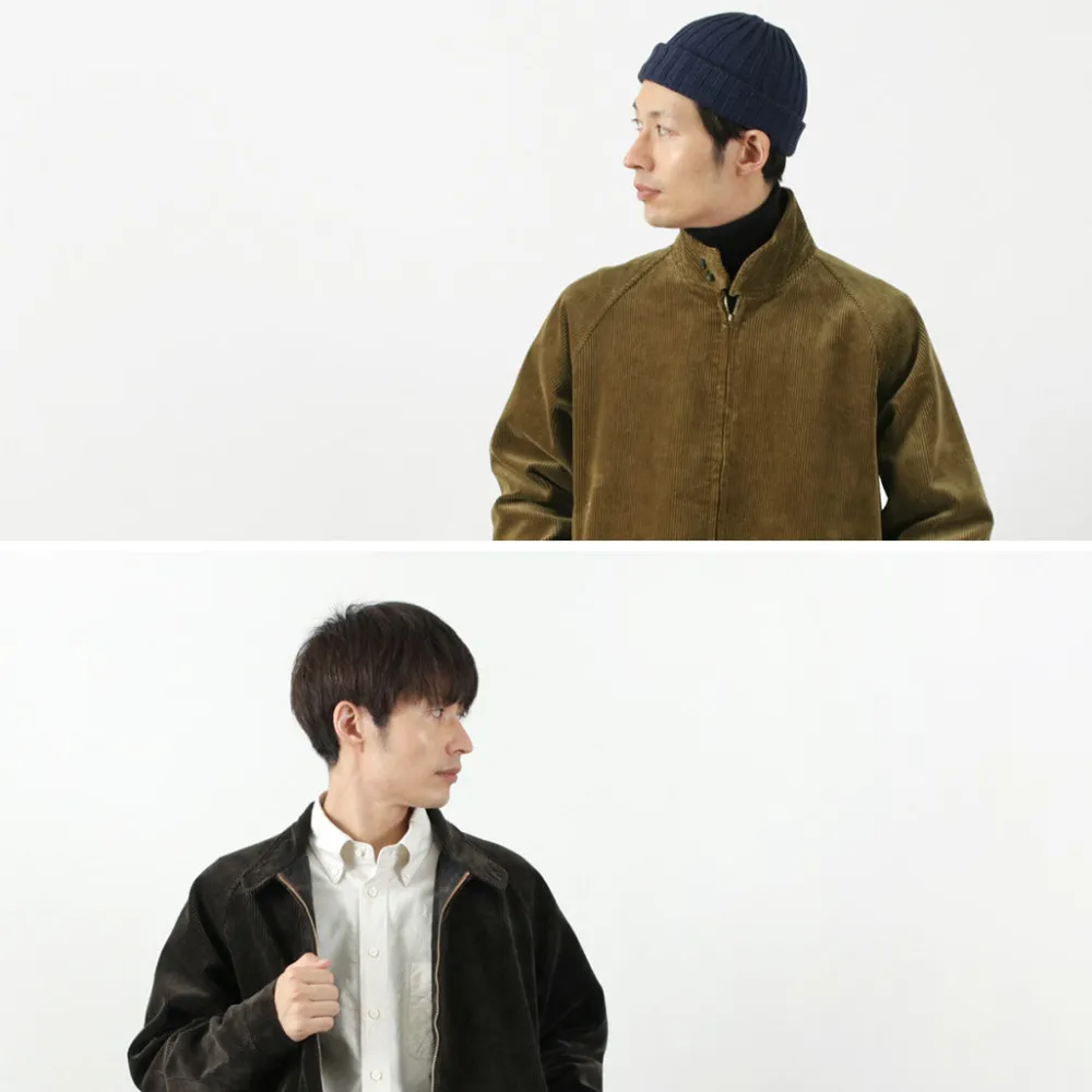 FOB FACTORY Jackets^/ F2429 Corduroy Harrington jacket
