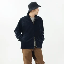 FOB FACTORY Jackets^/ F2429 Corduroy Harrington jacket