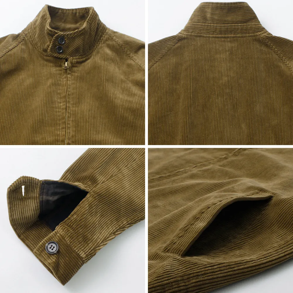 FOB FACTORY Jackets^/ F2429 Corduroy Harrington jacket