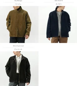 FOB FACTORY Jackets^/ F2429 Corduroy Harrington jacket
