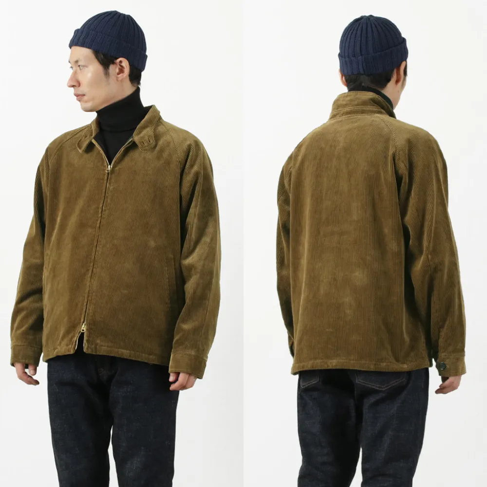FOB FACTORY Jackets^/ F2429 Corduroy Harrington jacket