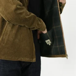 FOB FACTORY Jackets^/ F2429 Corduroy Harrington jacket