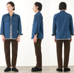 FOB FACTORY Trousers^/ F1151 Corduroy 5-pocket trousers