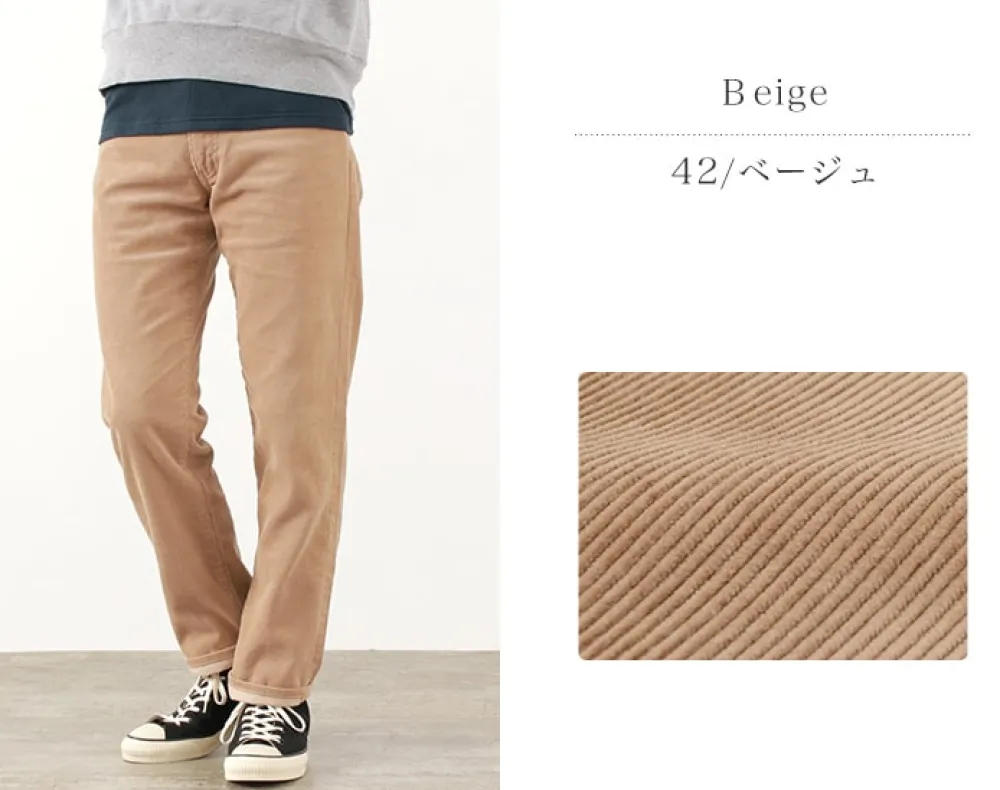 FOB FACTORY Trousers^/ F1151 Corduroy 5-pocket trousers