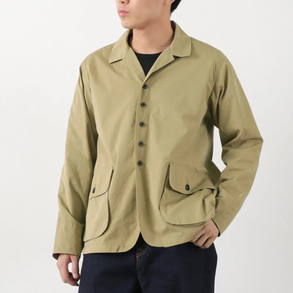 FOB FACTORY Jackets^/ F2439 Cotton nylon packable field jacket