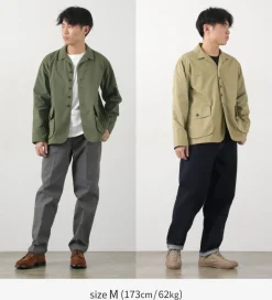 FOB FACTORY Jackets^/ F2439 Cotton nylon packable field jacket
