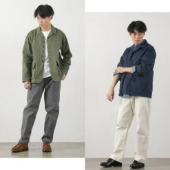 FOB FACTORY Jackets^/ F2439 Cotton nylon packable field jacket