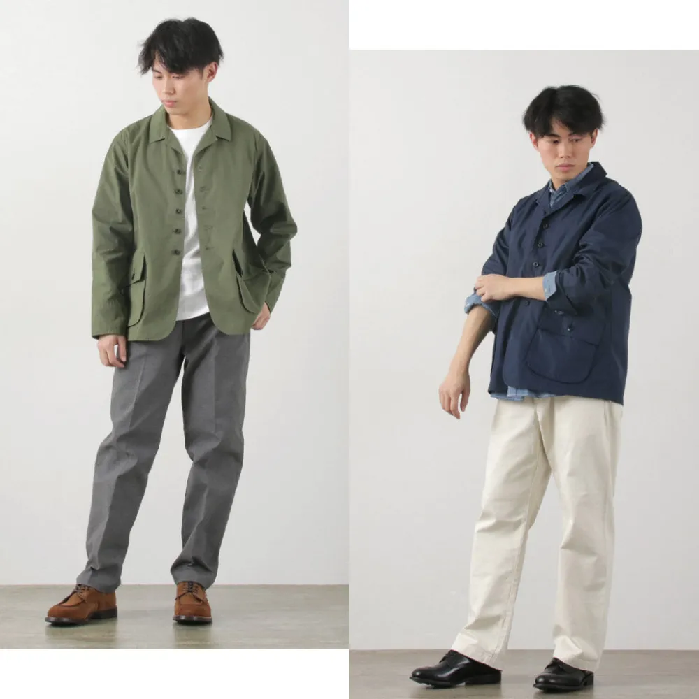 FOB FACTORY Jackets^/ F2439 Cotton nylon packable field jacket
